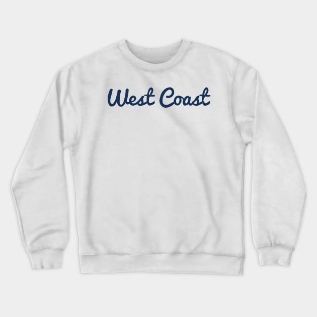 West Coast Crewneck Sweatshirt by lounesartdessin